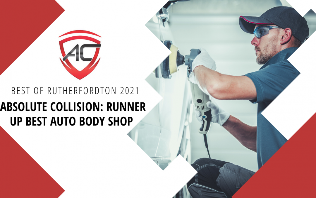 Absolute Collision Voted Runner Up Best Auto Body Shop in the Best of Rutherfordton 2021